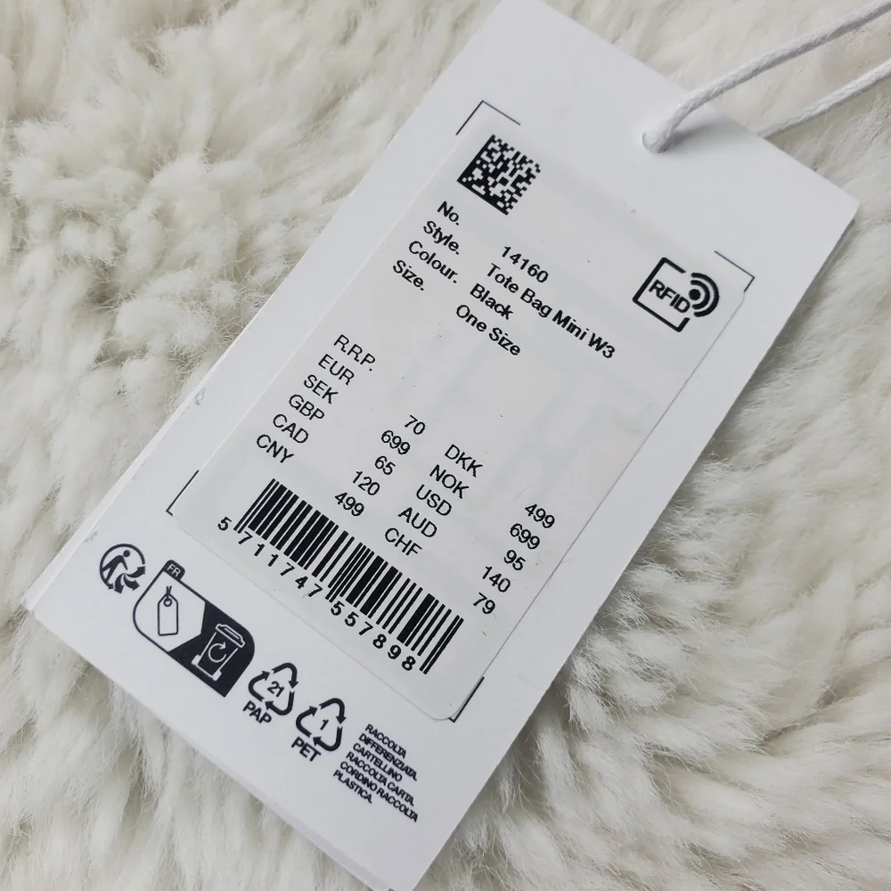 Rains Waterproof Tote Bag Mini - Picture 7 of 7